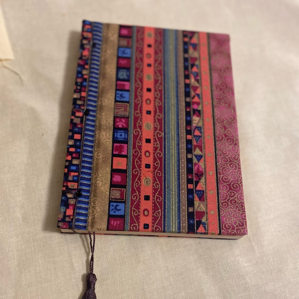 Ethnic Pattern Fabric Planner/Journal